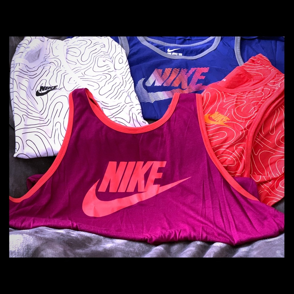 Lot of Nike Tanks